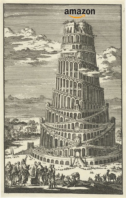 Amazon HQ2 Helix Concept, after Jan Luyken and Willem Goeree 1682