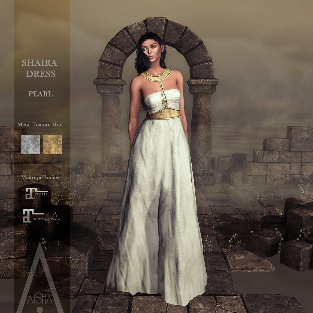 .AiShA. Shaira Dress Pearl @FF2021