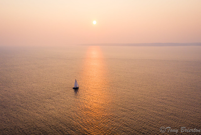 Sunset Sailing.