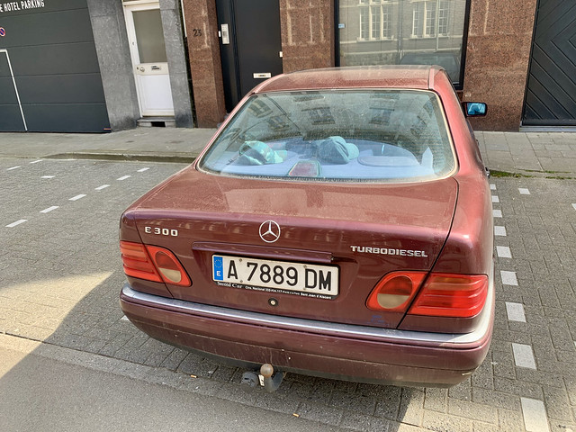 (E) A7889DM back; Euro-Spec second gen. Mercedes-Benz E300