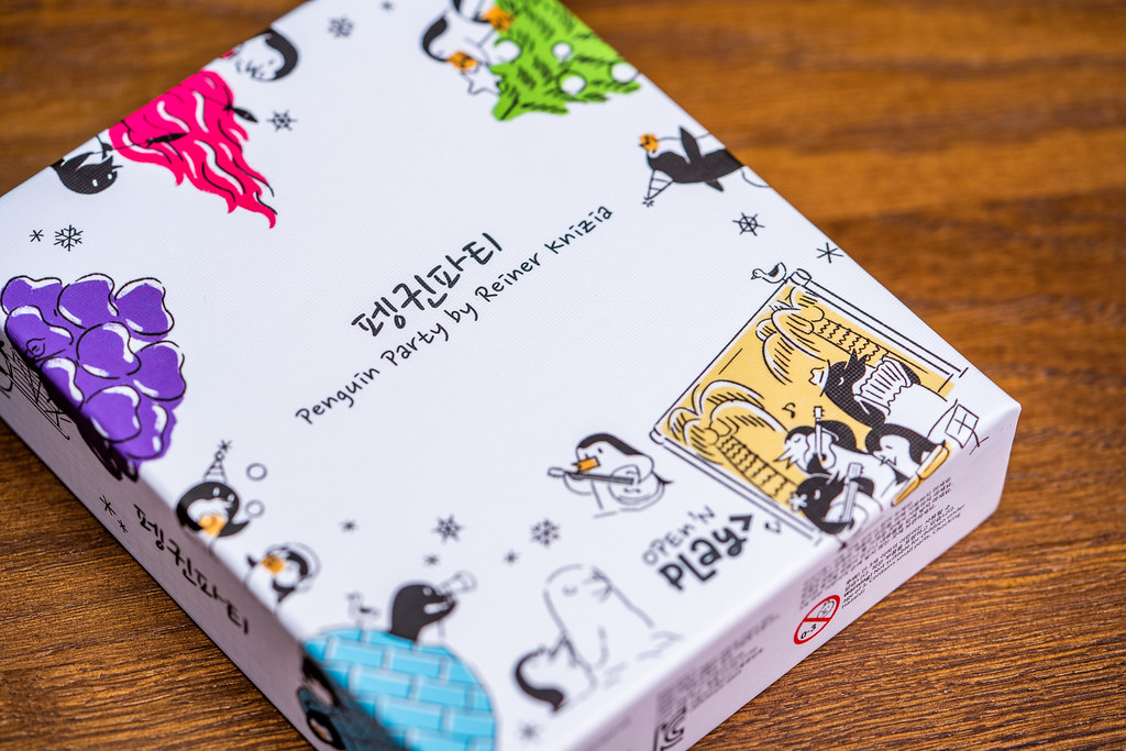 Penguin Party boardgame juego de mesa