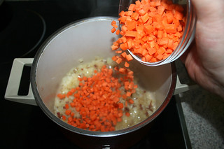 14 - Add carrots / Möhren hinzufügen