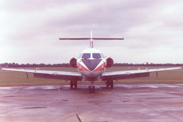 XS730 Abingdon Battle of Britain Airshow 16 September 1989