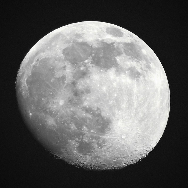 April Moon - Monochrome