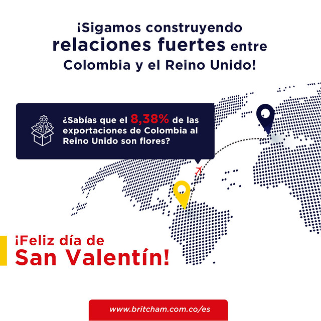 Celebración del Día de San Valentín - Britcham Colombia