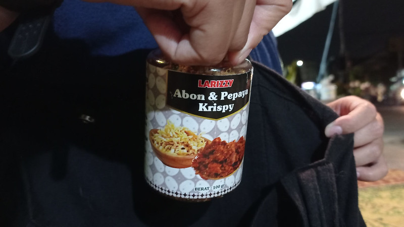 Abon Pepaya Krispy Larizzy, Gurih Kriuk Teman Semangkuk Nasi
