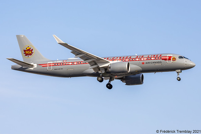 Air Canada / Airbus A220-300 / Trans Canada Air Lines Livery / C-GNBN / YUL
