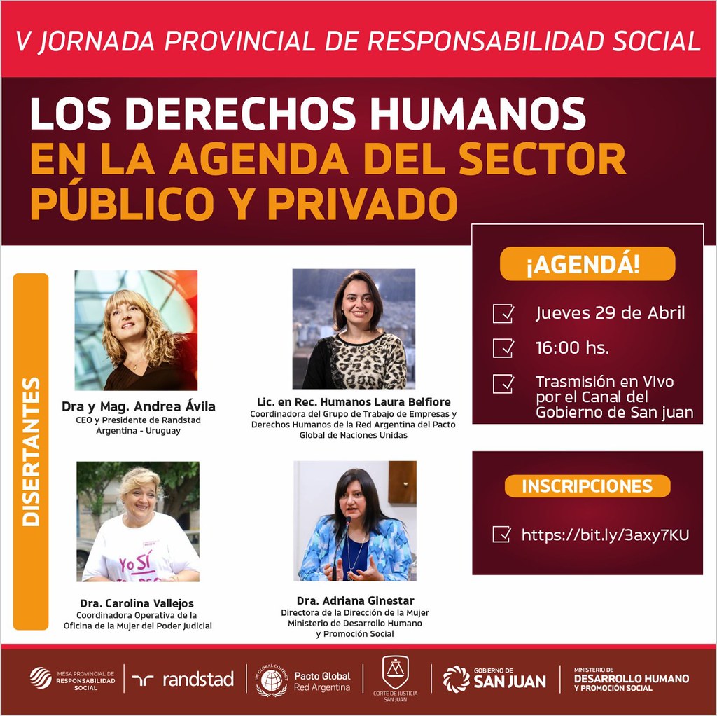 2021-04-26- DESARROLLO HUMANO : V Jornada Provincial de Responsabilidad social