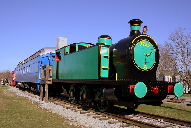 Steam Locomotive 7745 - LaGrange, KY