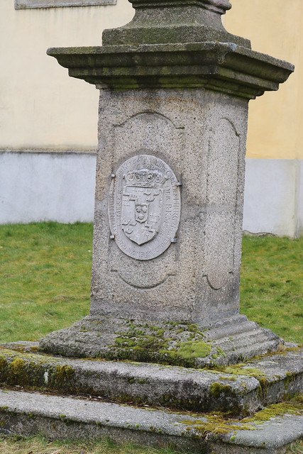 Statue des Heiligen Johannes von Nepomuk in Dolní Žandov