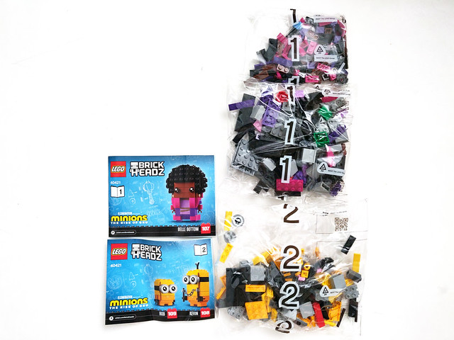 LEGO BrickHeadz Minions Belle Bottom, Kevin and Bob (40421)