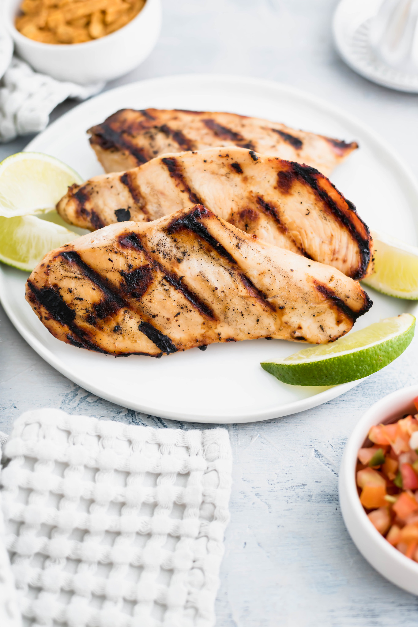 Skip eating out and make this copycat Chili's Margarita Grilled Chicken. It's a restaurant favorite that tastes just as delicious at home.