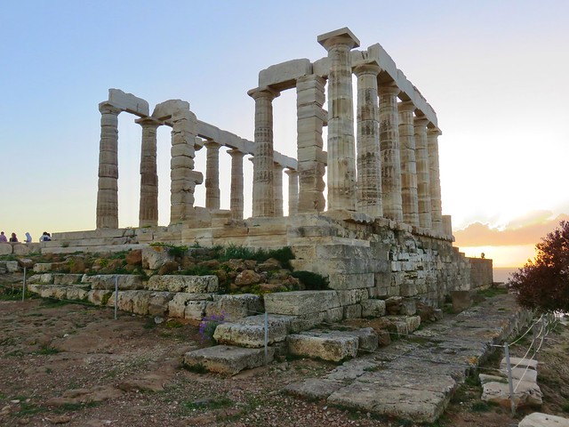 Temple of Poseidon, Cape Sounion ꞏ Ναός του Ποσειδώνα, Σούνιο