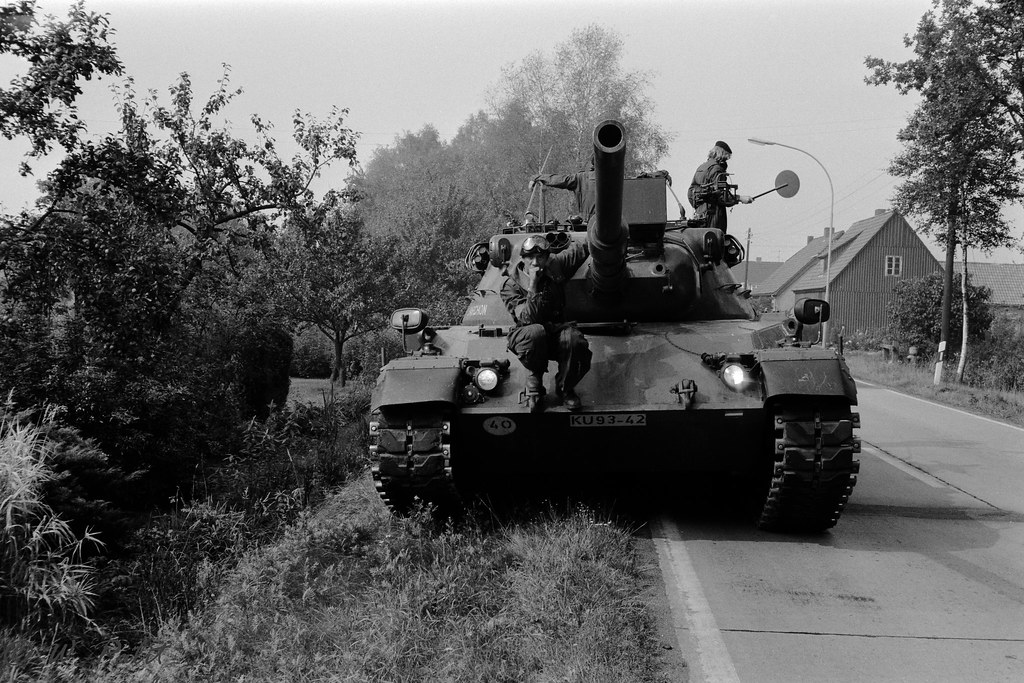 43 Tankbataljon B eskadron 1974