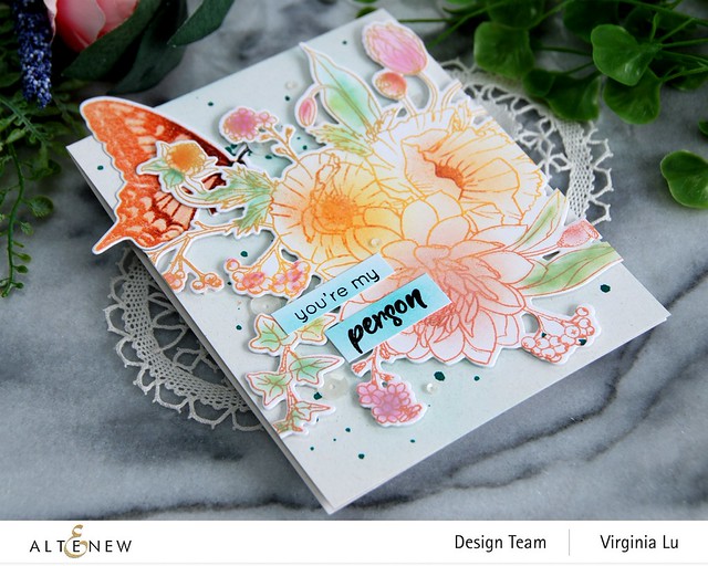 Altenew-Simply Spring Stamp & Die Bundle-Dovetail Butterflies Stamp & Die Bundle-002