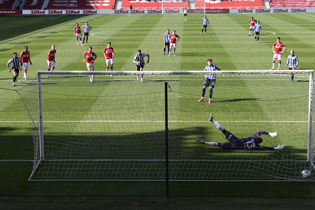 Middlesbrough vs Sheff Wednesday - Camera Fired remotely