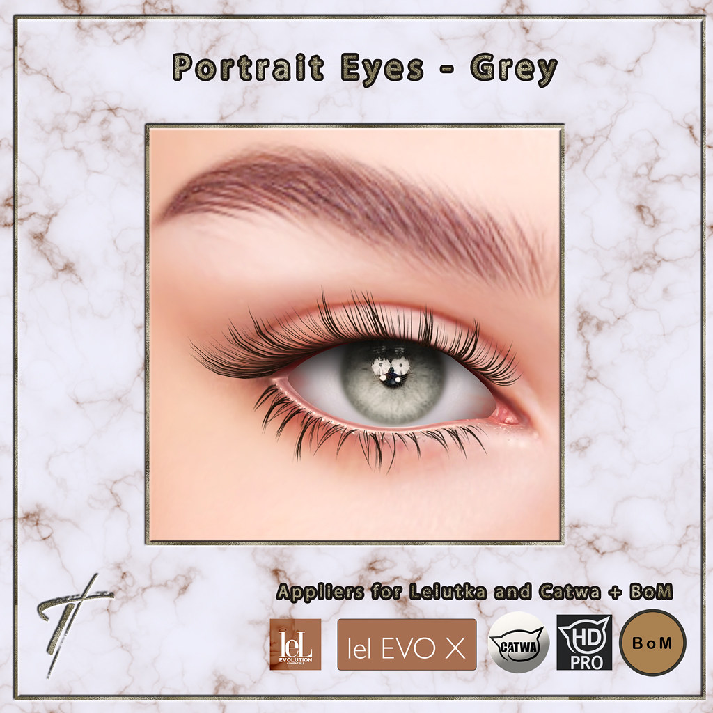 Tville – Portrait Eyes *grey*