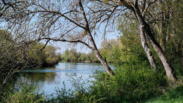 The Cher river near Villefranche