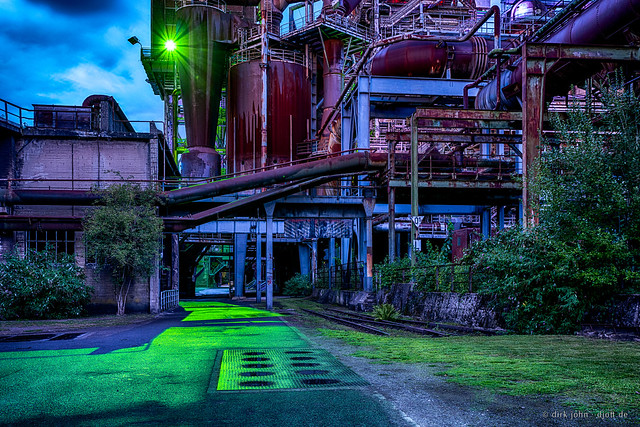 Some industrial night shots - Nachtaufnahmen Industrie 5
