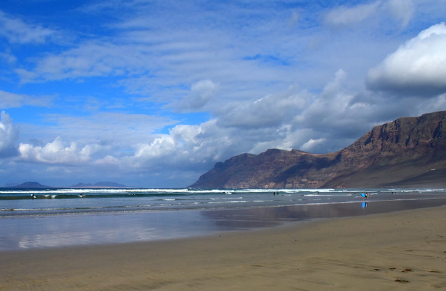 Famara beach, , Islas Canarias, Spain, Nikon D810, 955