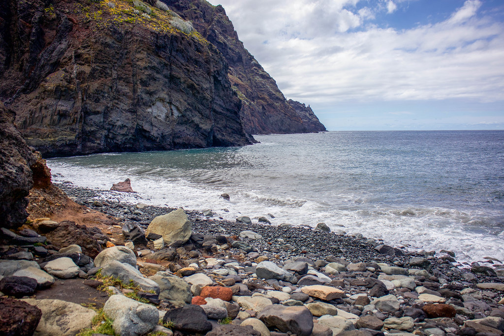 Playa de Tamadiste en Anaga