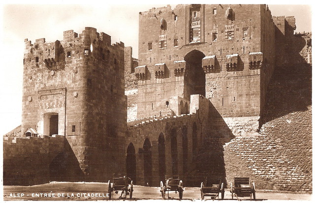 Alep - Entrée de la Citadelle