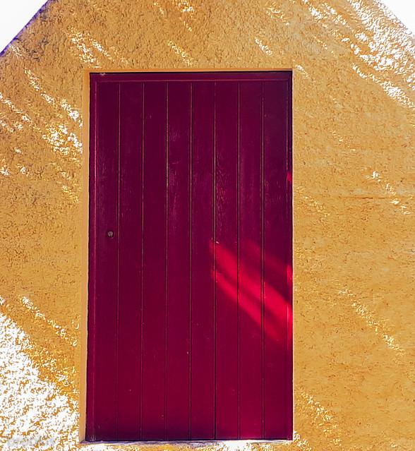 Secret behind the red door