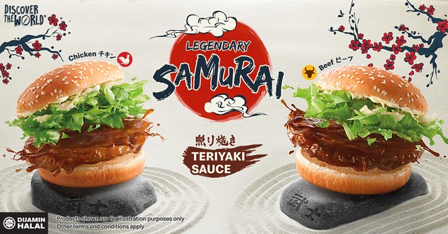 mcdonalds malaysia samurai burger