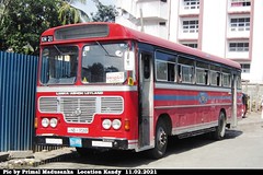 NB-9169 Kandy North Depot Ashok Leyland - Viking 210 Turbo B+ type Bus at Kandy in 11.02.2021