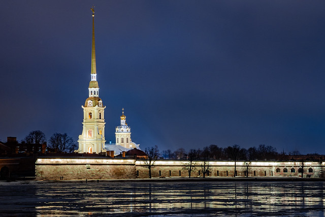 Peter and Paul Fortress, January
