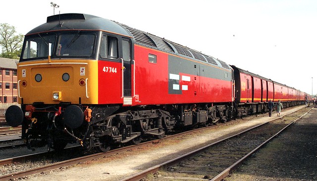 47 744 at Exeter Railfair May 1994