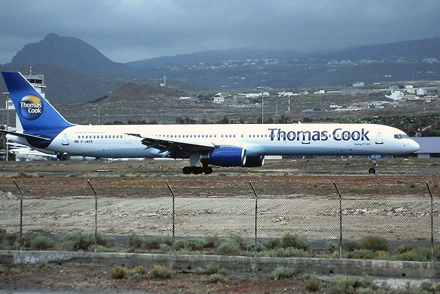 G-JMAB B757-300 Thomas Cook Tenerife Sur 18-04-03