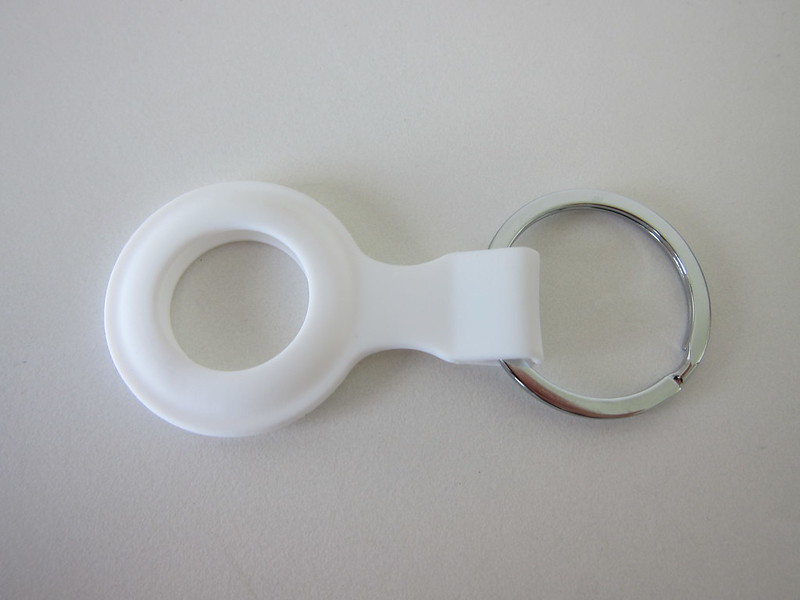 OEM Apple AirTag Key Ring - White