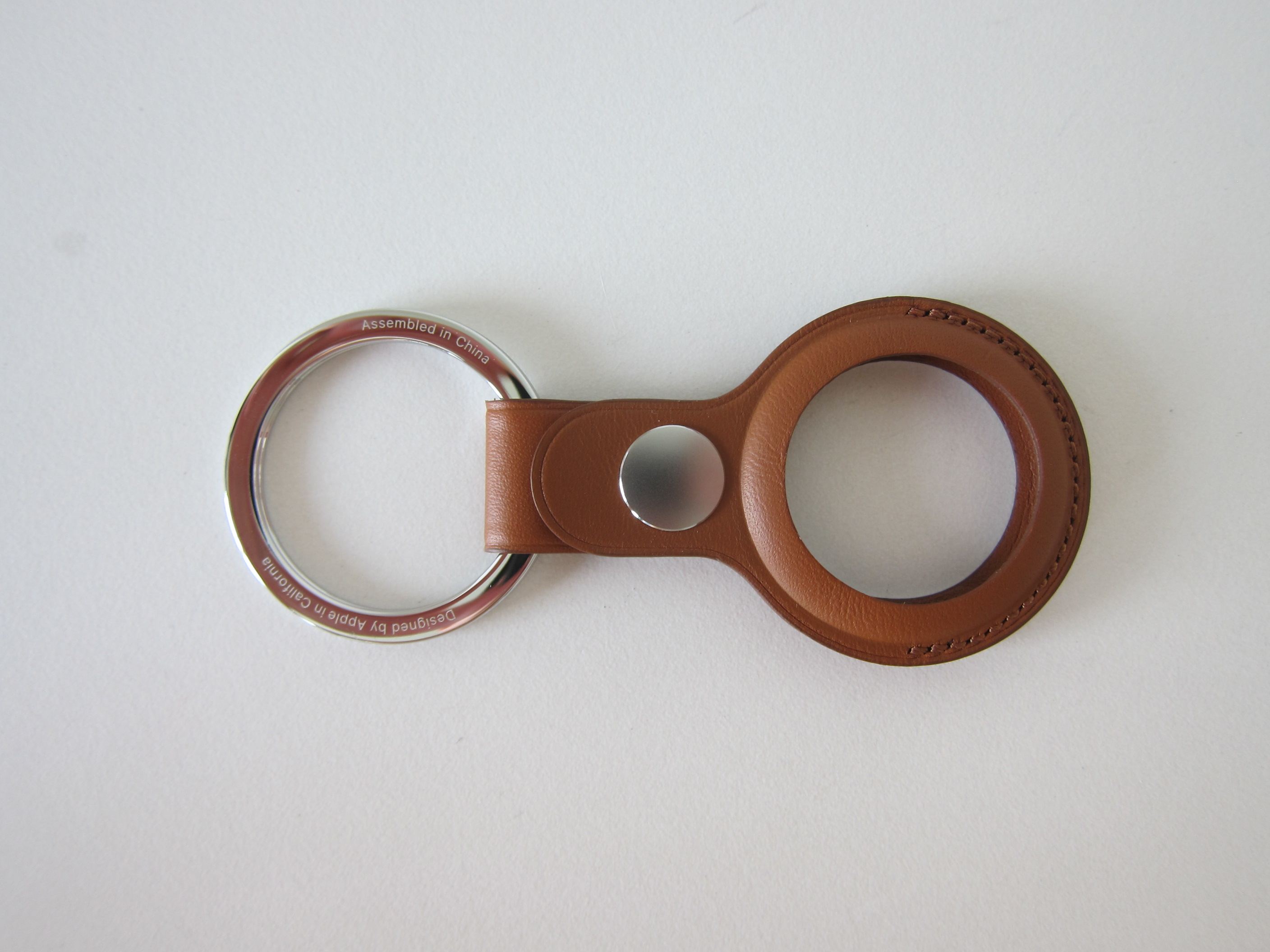 Apple AirTag Leather Key Ring « Blog