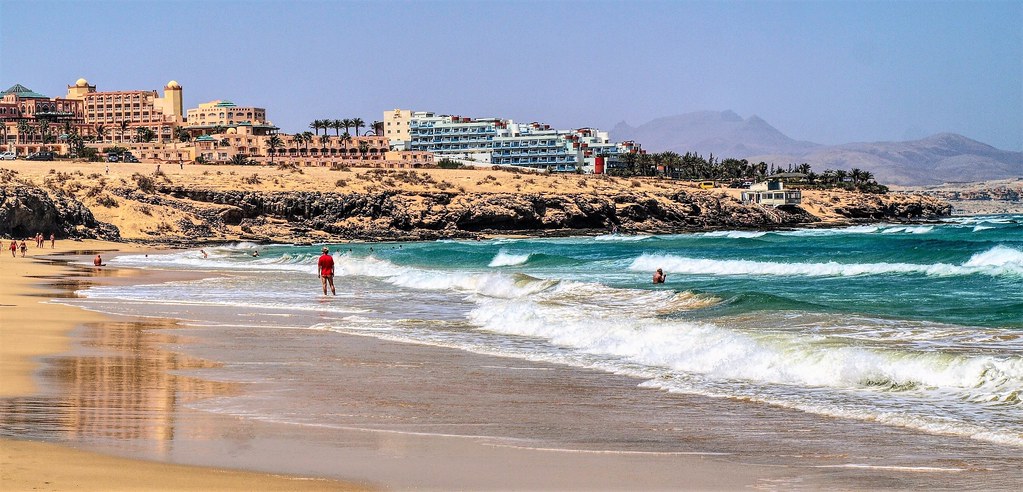 Playa Esmeralda.  Fuerteventura. Islas Canarias.