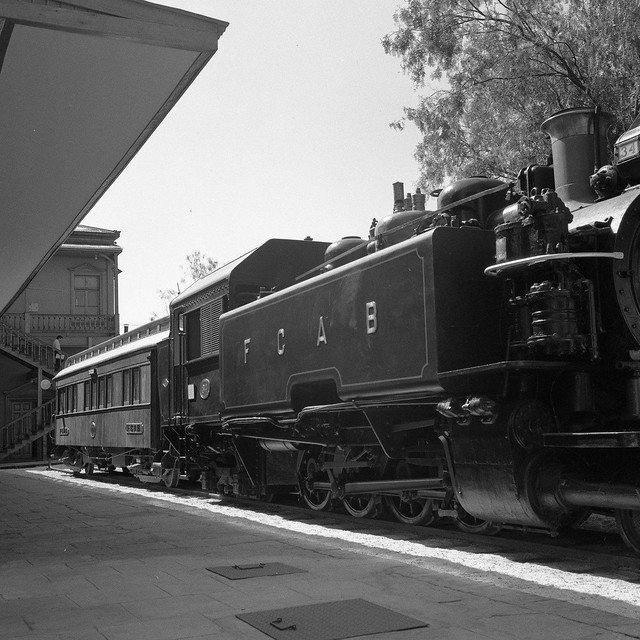 Estacion antigua de Antofagasta a Oruro del Ferrocarril Antofagsta Bolivia. FCAB