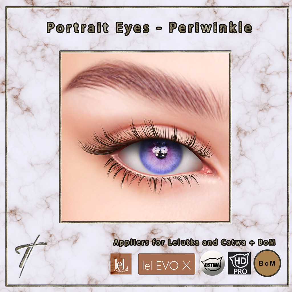 Tville – Portrait Eyes *periwinkle*