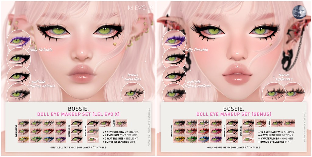 Bossie. doll eye makeup set | Available Ota.Con🌸 map… Flickr