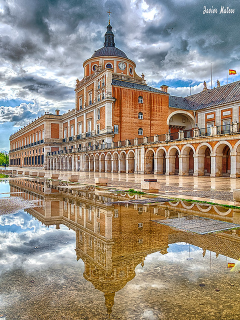 Reflejos en el Palacio Real de Aranjuez