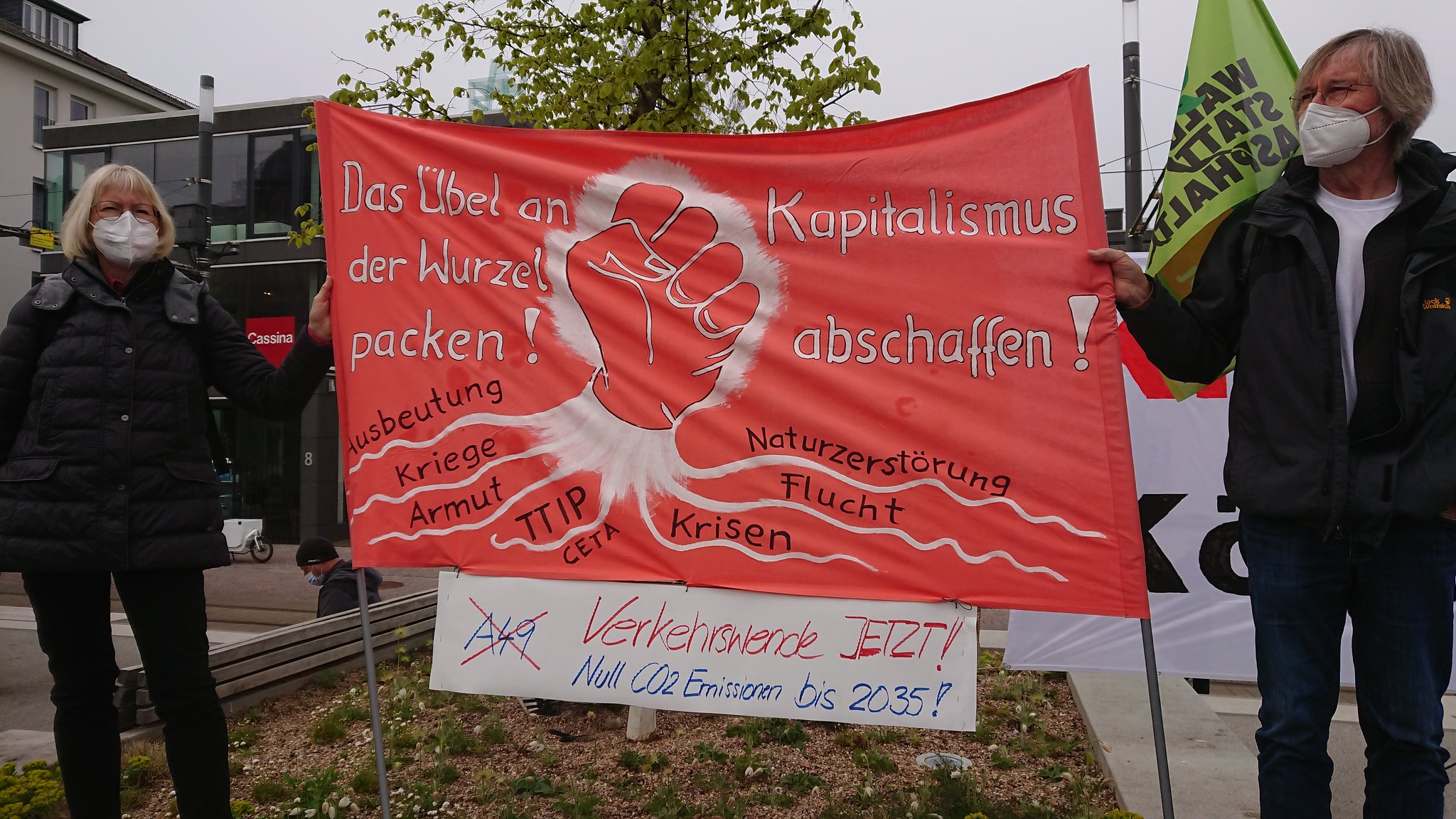 1. Mai Kundgebung 2021 Darmstadt