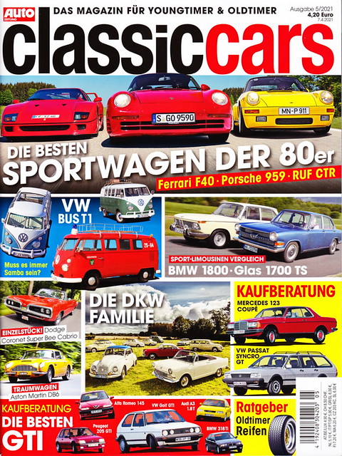 Image of Auto Zeitung - Classic Cars 5/2021
