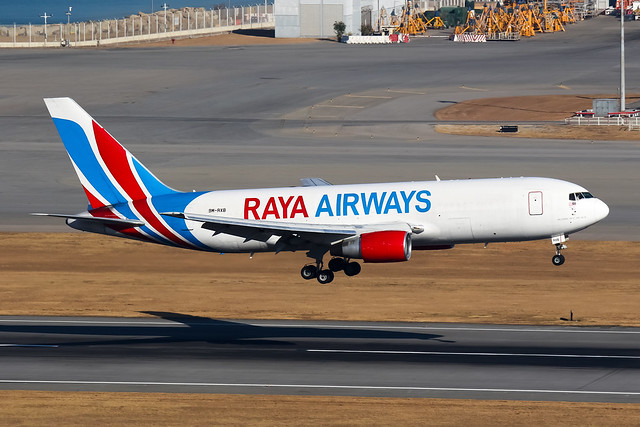 9M-RXB | Raya Airways Boeing 767-232(BDSF) | Hong Kong International Airport VHHH/HKG | 07/02/21