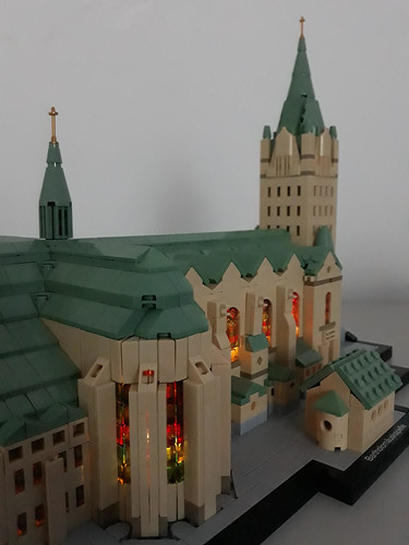 lego architecture church cathedral germany paderborn