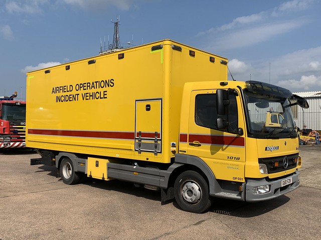 London Gatwick Airfield Ops Incident Vehicle