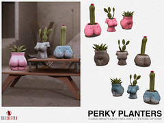 NEW! Perky Planters @ FaMESHed