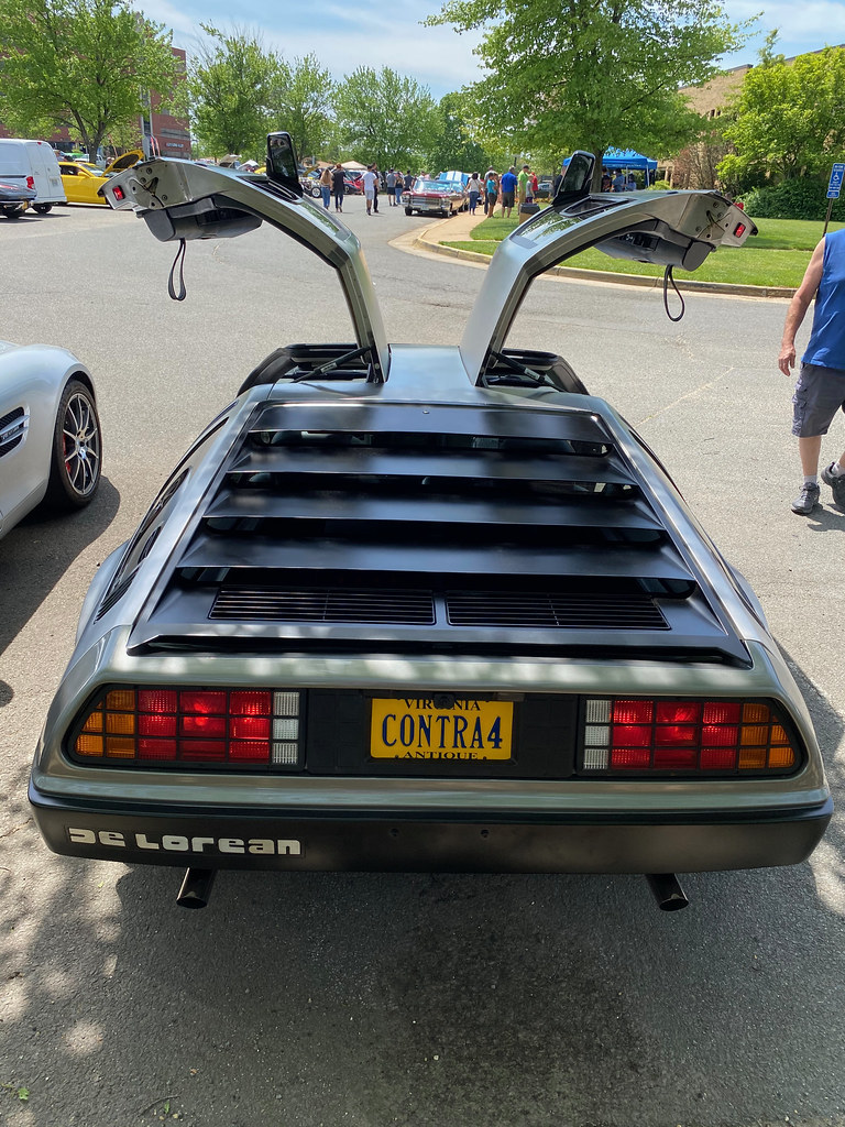 1981 DeLorean DMC-12 - Rear - CONTRA4 | Casey's Automotive 2… | Flickr