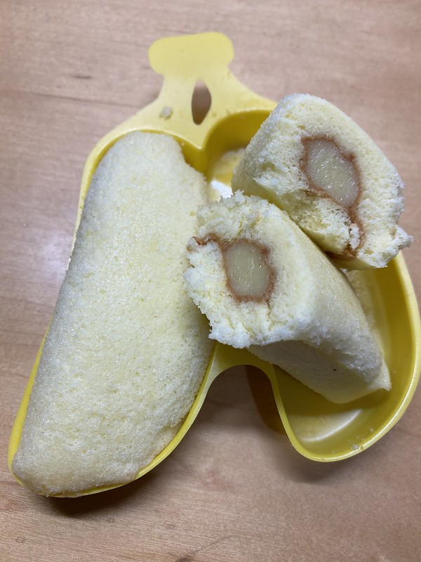 [小食物］香蕉風味蛋糕