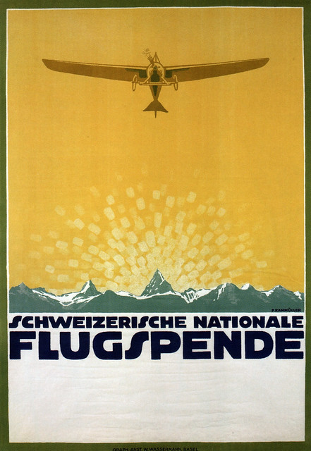 Schweizerische Nationale FLUGSPENDE - 1913