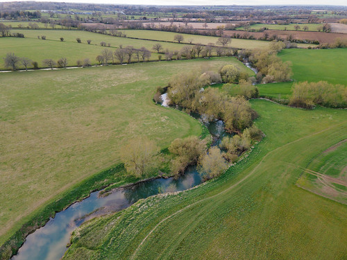 riveravon wiltshire water countryside landscape scenery view aerialphotography drone dji mavicair2 trees fields rural peckingell