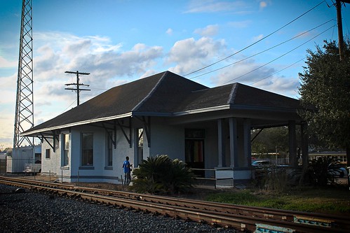 train station railroad depot baycity texas missouripacific